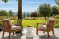 Lightweight Concrete Side Table with Speckled Design End Table Indoor Outdoor