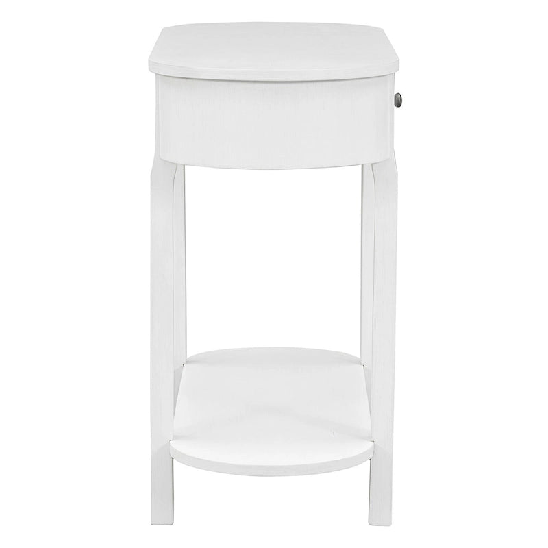 Console vintage, Table d'appoint brillante pour entrée et salon