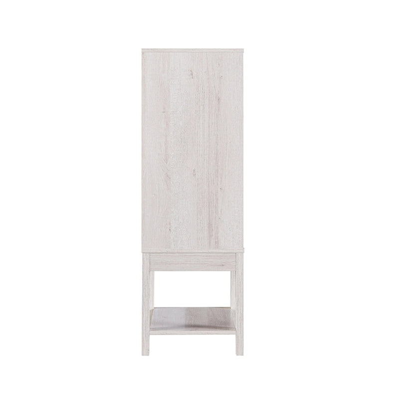 Vaisselier contemporain 4 étagères avec casier à vin