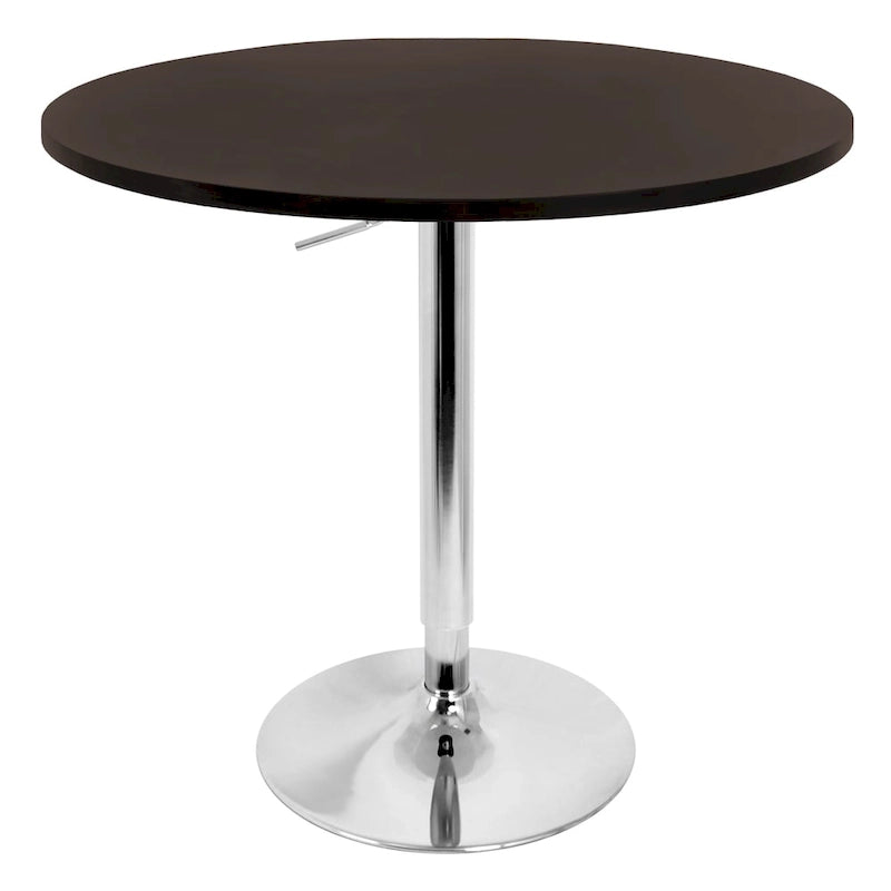 Table de bar réglable en hauteur de 27 pouces
