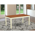 Table de salle à manger rectangulaire avec rallonge papillon et options de couleur de finition