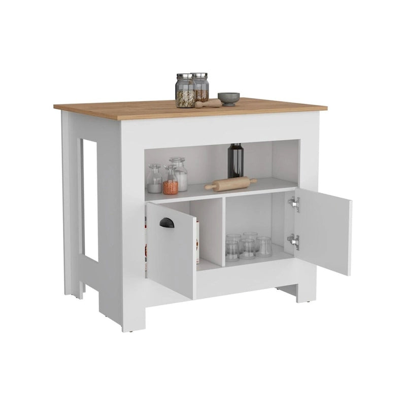 Bahut de cuisine îlot de rangement